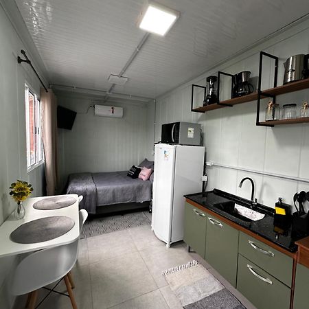 Villa Kitnet Container Com Garagem Itapema Esterno foto